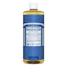 Dr. Bronners Castile Liquid Peppermint Soap, 32 oz | Meijer